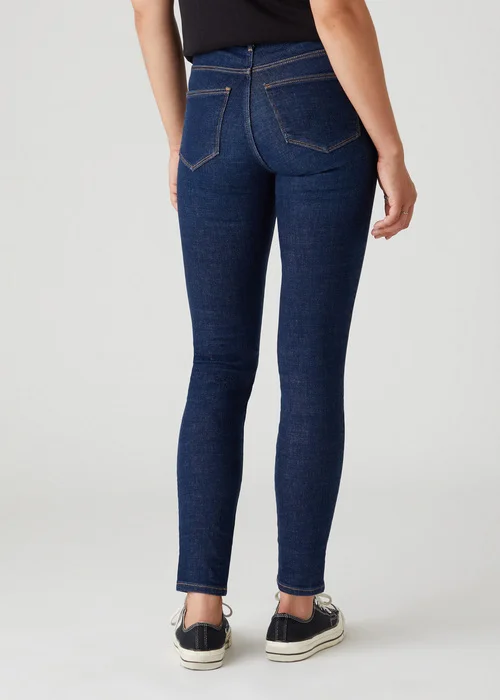 Wrangler High Rise Skinny Jeans Night Blue