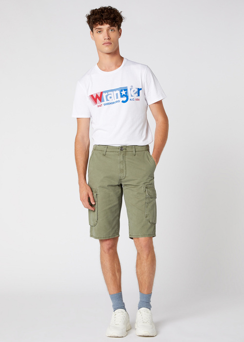 Wrangler Cargo Shorts Dusty Olive