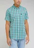 Lee Short Sleeve Button Down Monaco