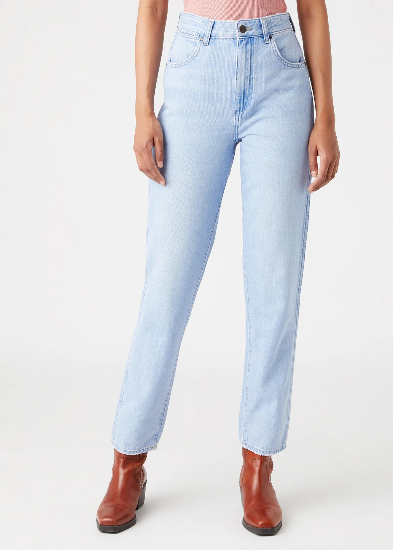 Wrangler Mom Jeans Ice Baby