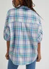 Lee Relaxed One Pocket Shirt Plum Check