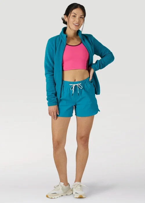 Wrangler Drawstring Shorts Exotic Plume