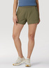 Wrangler Mix Material Shorts Dark Olive - WB2A94X45