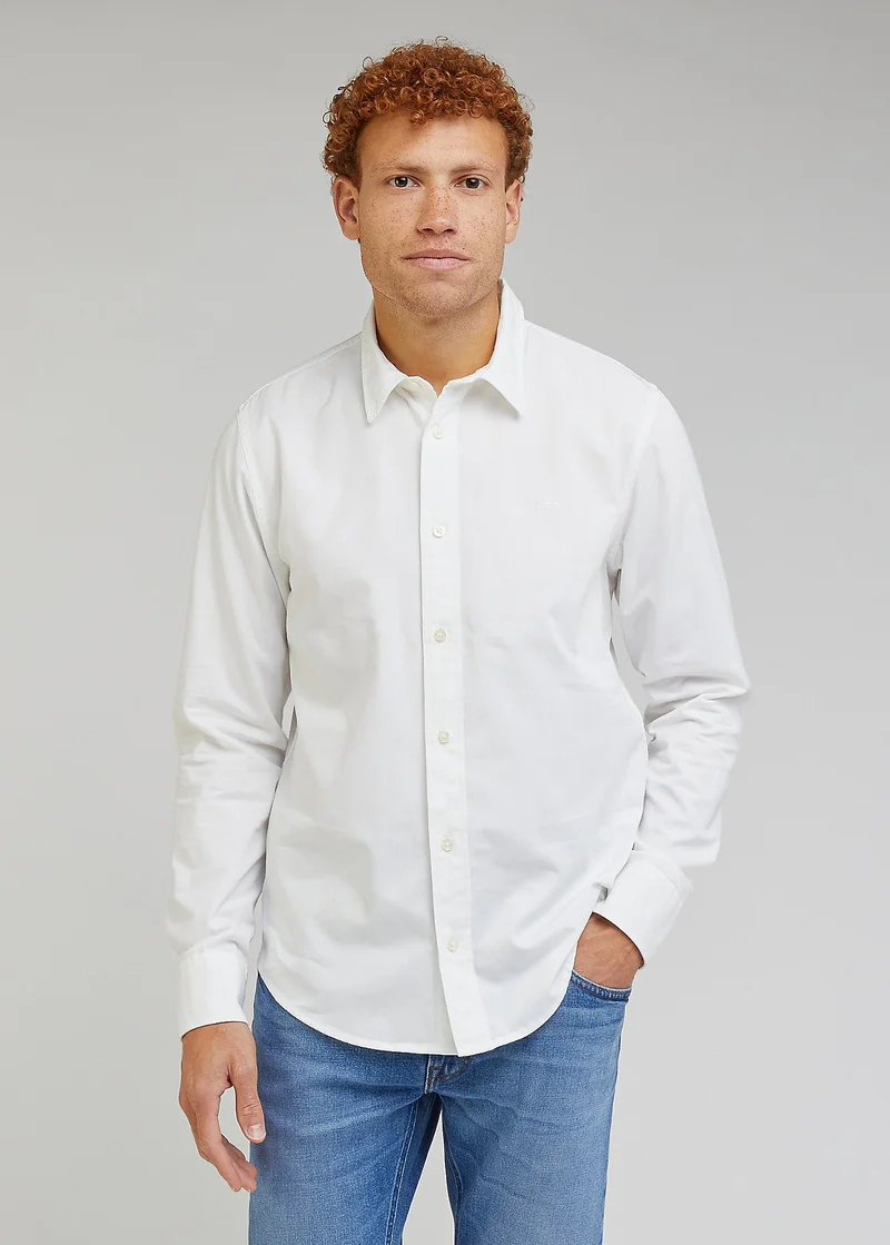Lee Patch Shirt Bright White