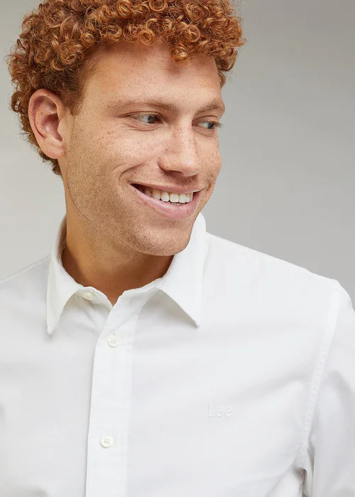 Lee Patch Shirt Bright White