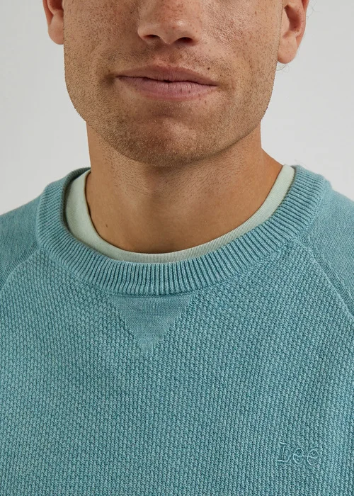 Lee Reglan Crew Knit Dusty Jade