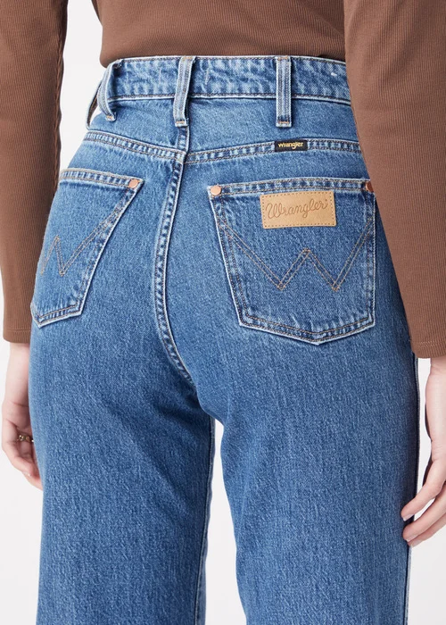 Wrangler Mom Straight Winter Hue