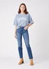 Wrangler Straight Airblue