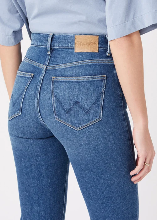 Wrangler Straight Airblue