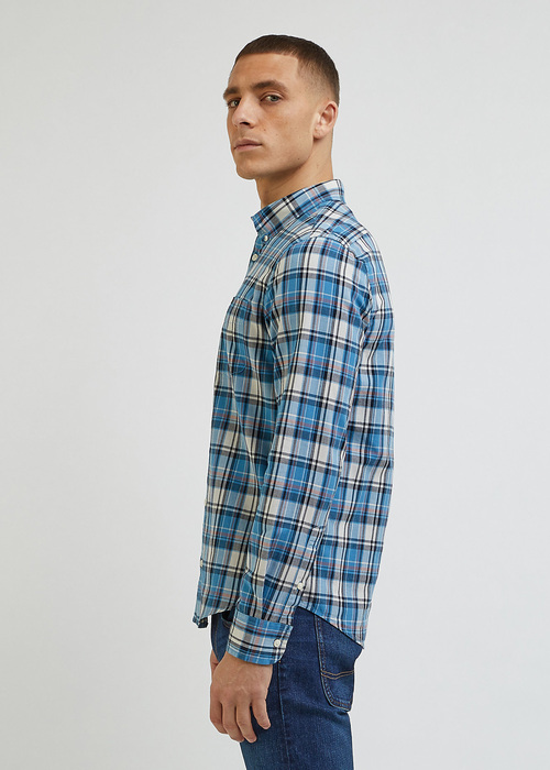 Lee Button Down Ecru - L880RNNQ